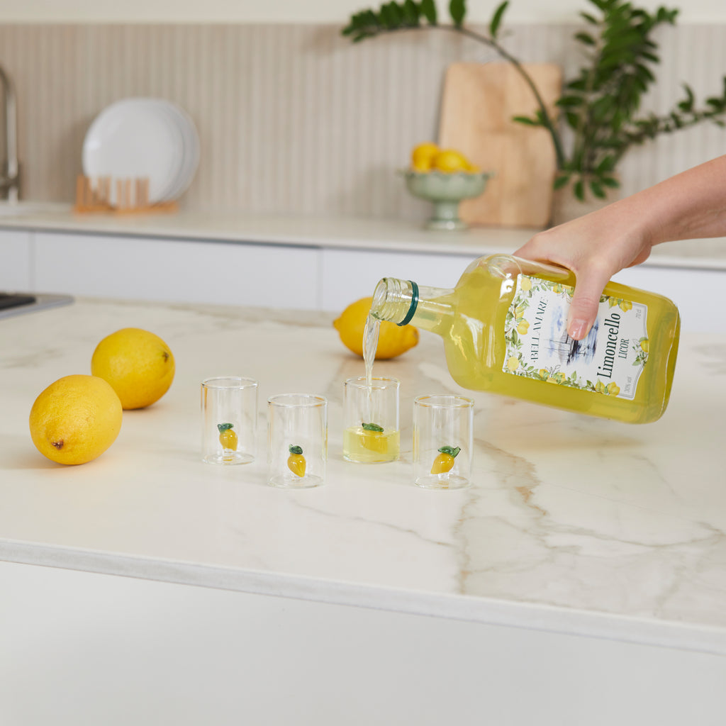 Lemon Shot Glasses Set