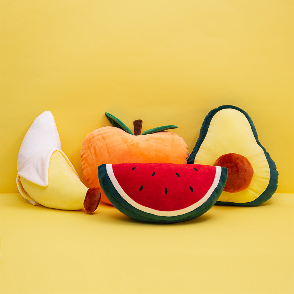 Fluffy Peach Cushion