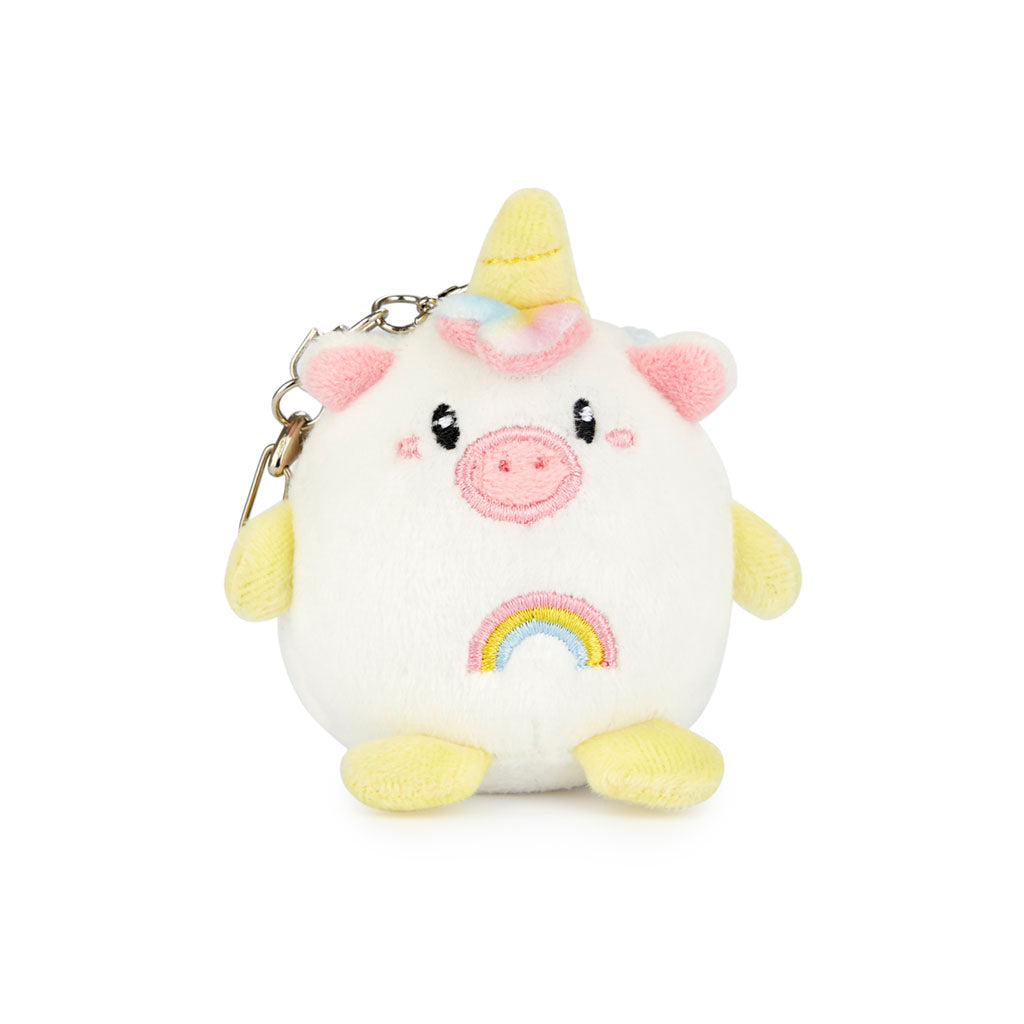Fluffy Unicorn Keychain