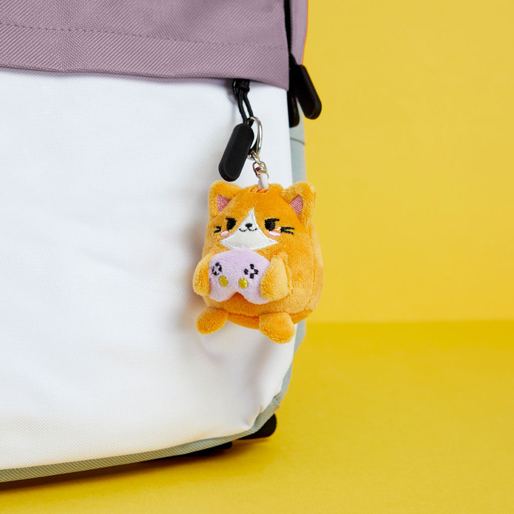 Fluffy Kawaii Gamer Keychain