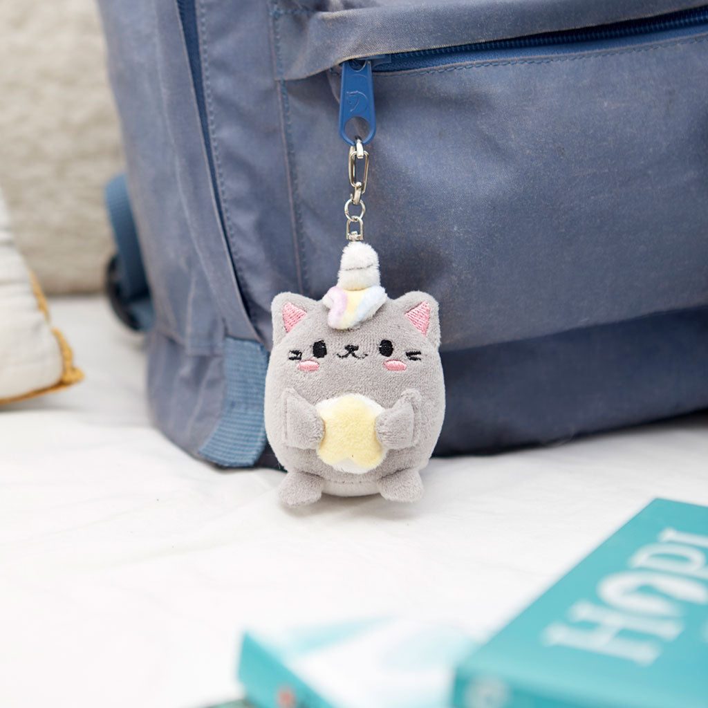 Fluffy Kawaii Starry Keychain
