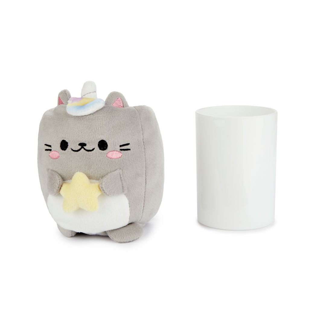 Fluffy Kawaii Starry Pencil Holder