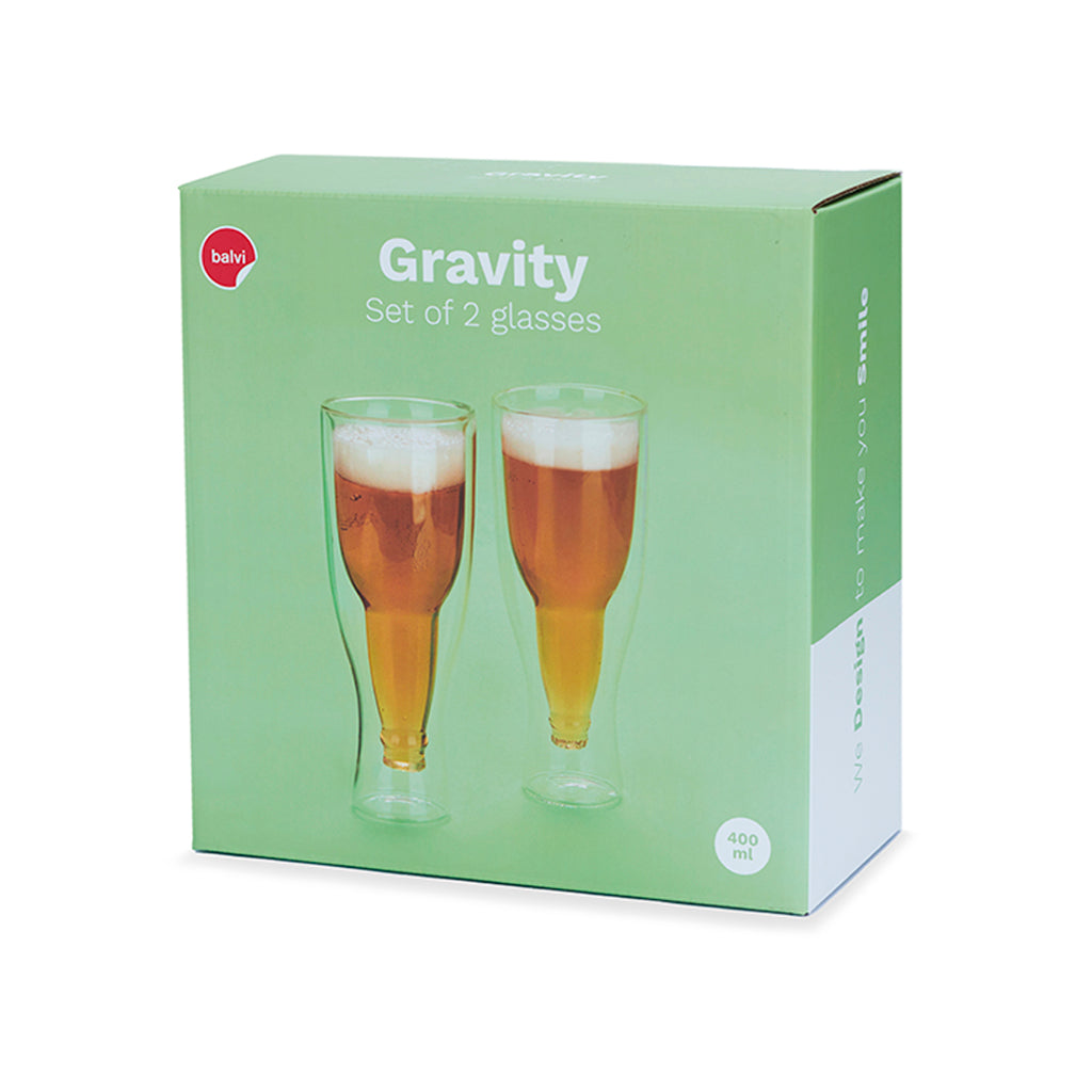 Gravity Beer Glass