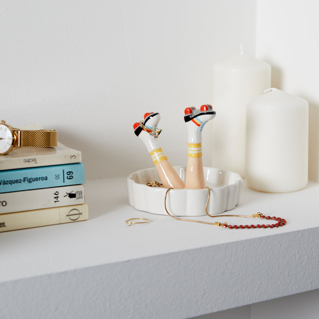 Happy Legs Retro Ring holder