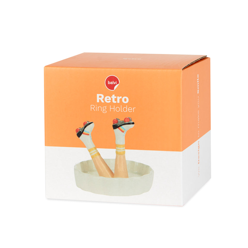 Happy Legs Retro Ring holder