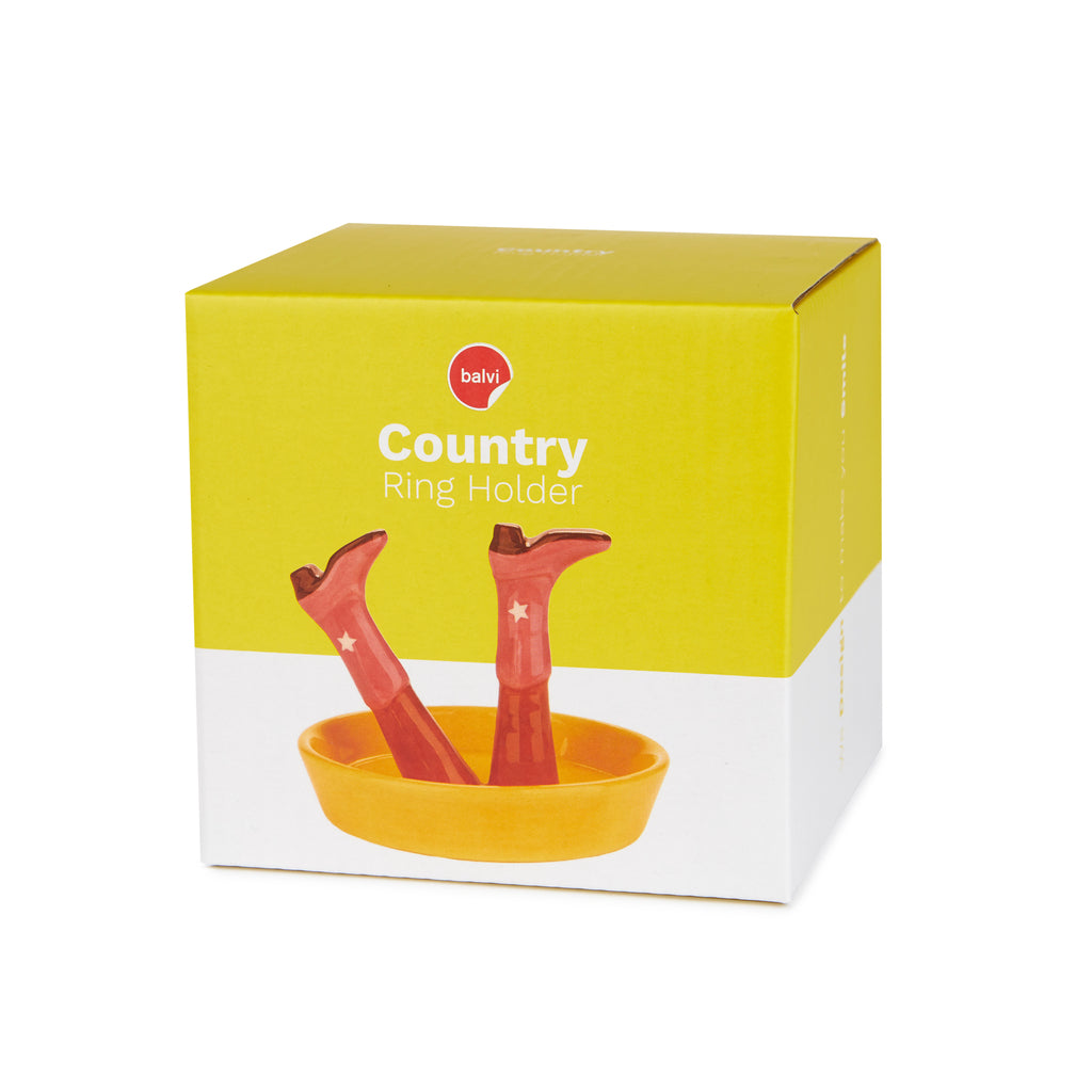 Happy Legs Country Ring Holder