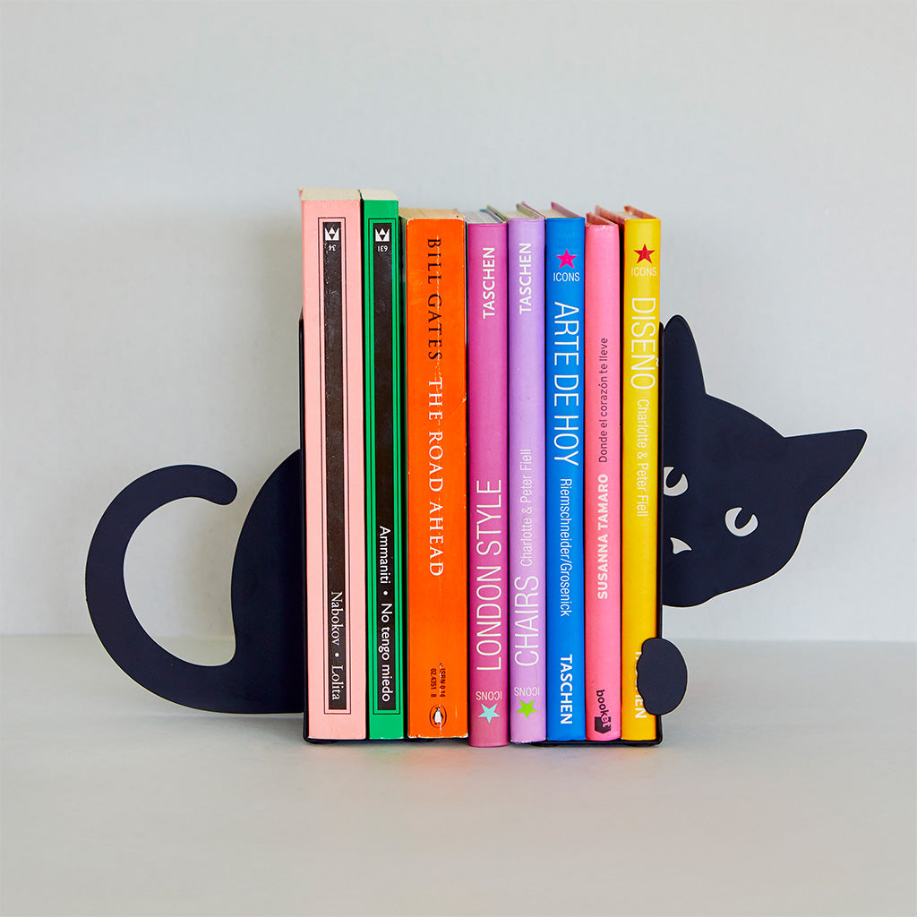 Hidden Cat Bookend