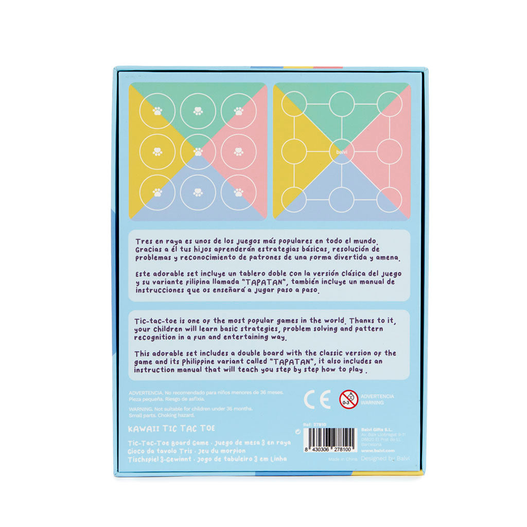 Kawaii Tic-Tac-Toe Board Game