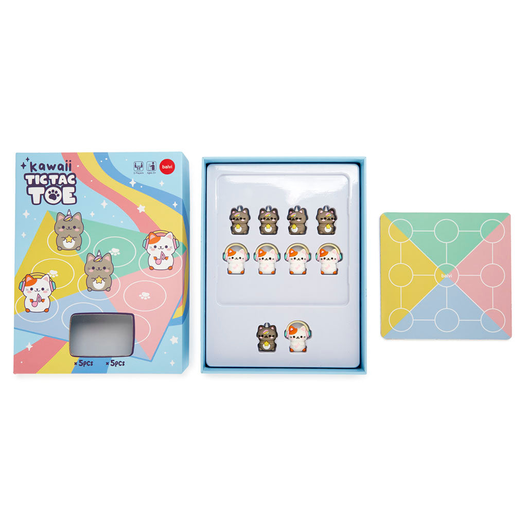 Kawaii Tic-Tac-Toe Board Game