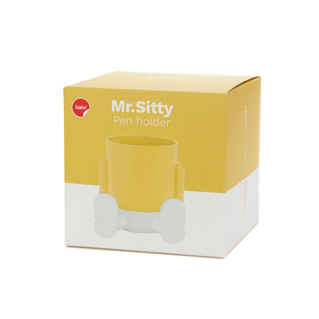 Mr. Sitty Pencil Holder