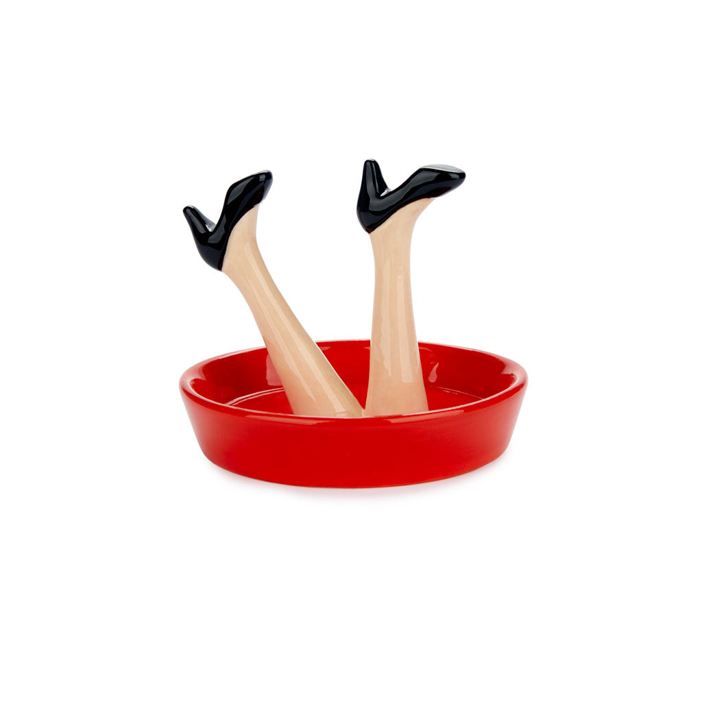 Happy Legs Party Ring Holder