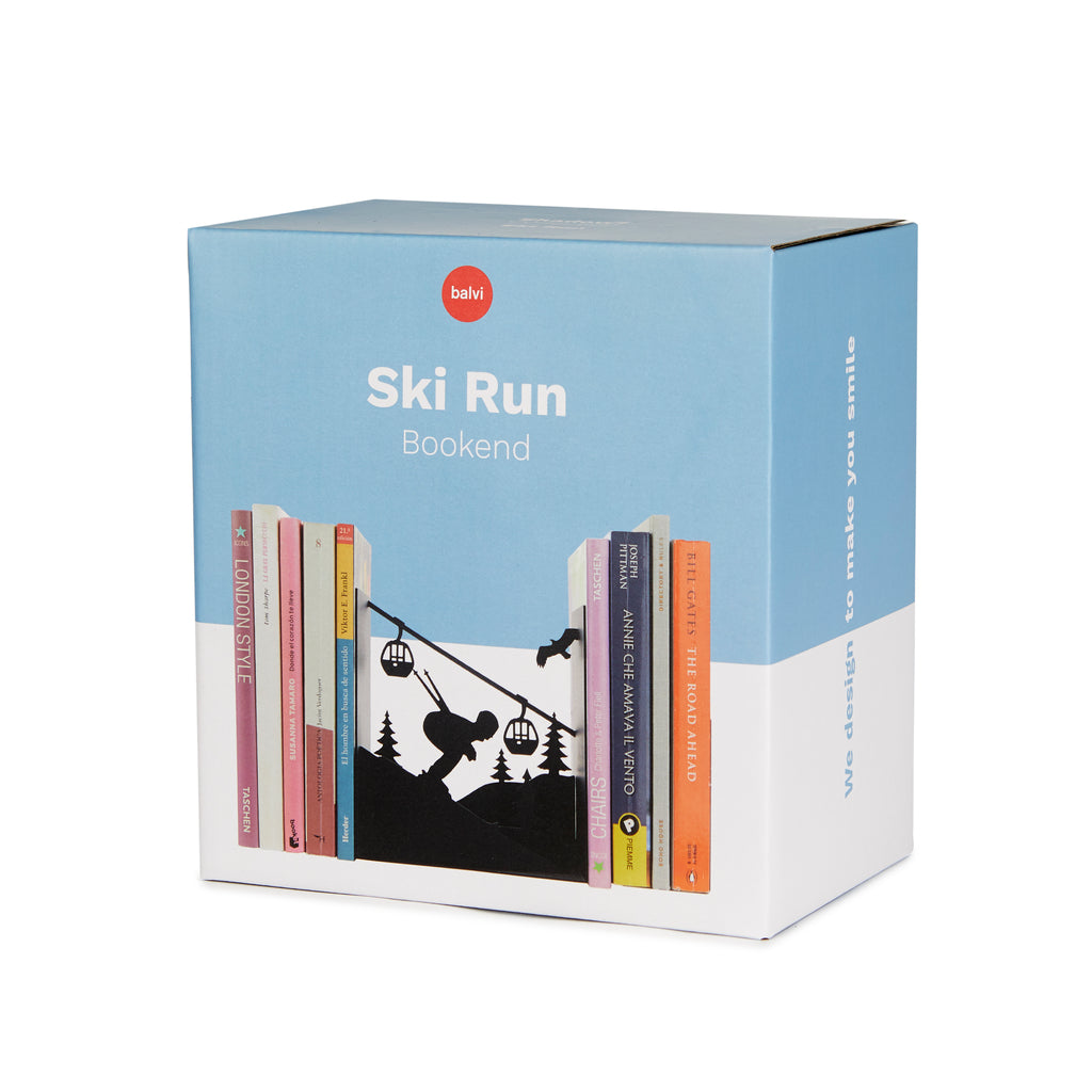 Ski Run Bookend