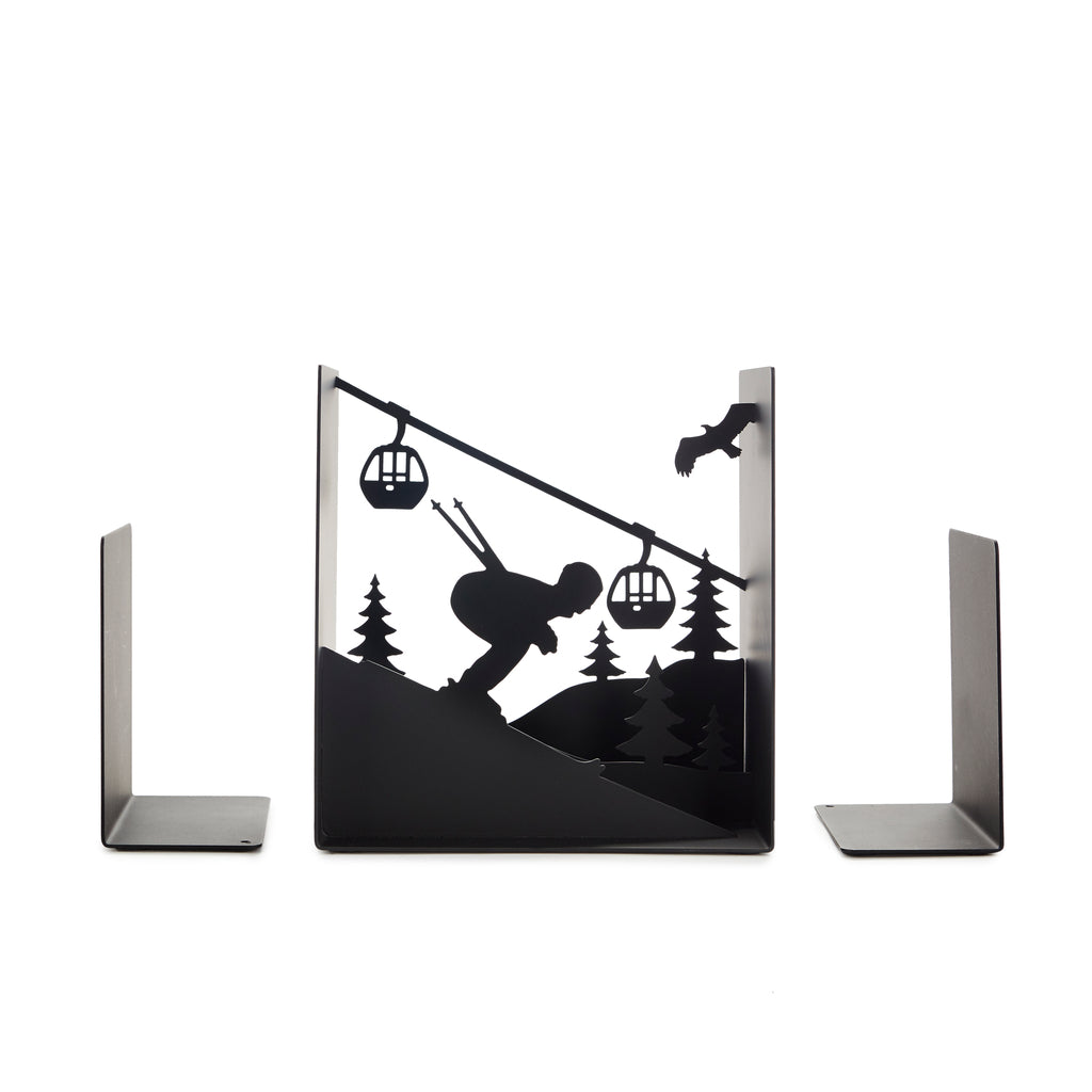 Ski Run Bookend