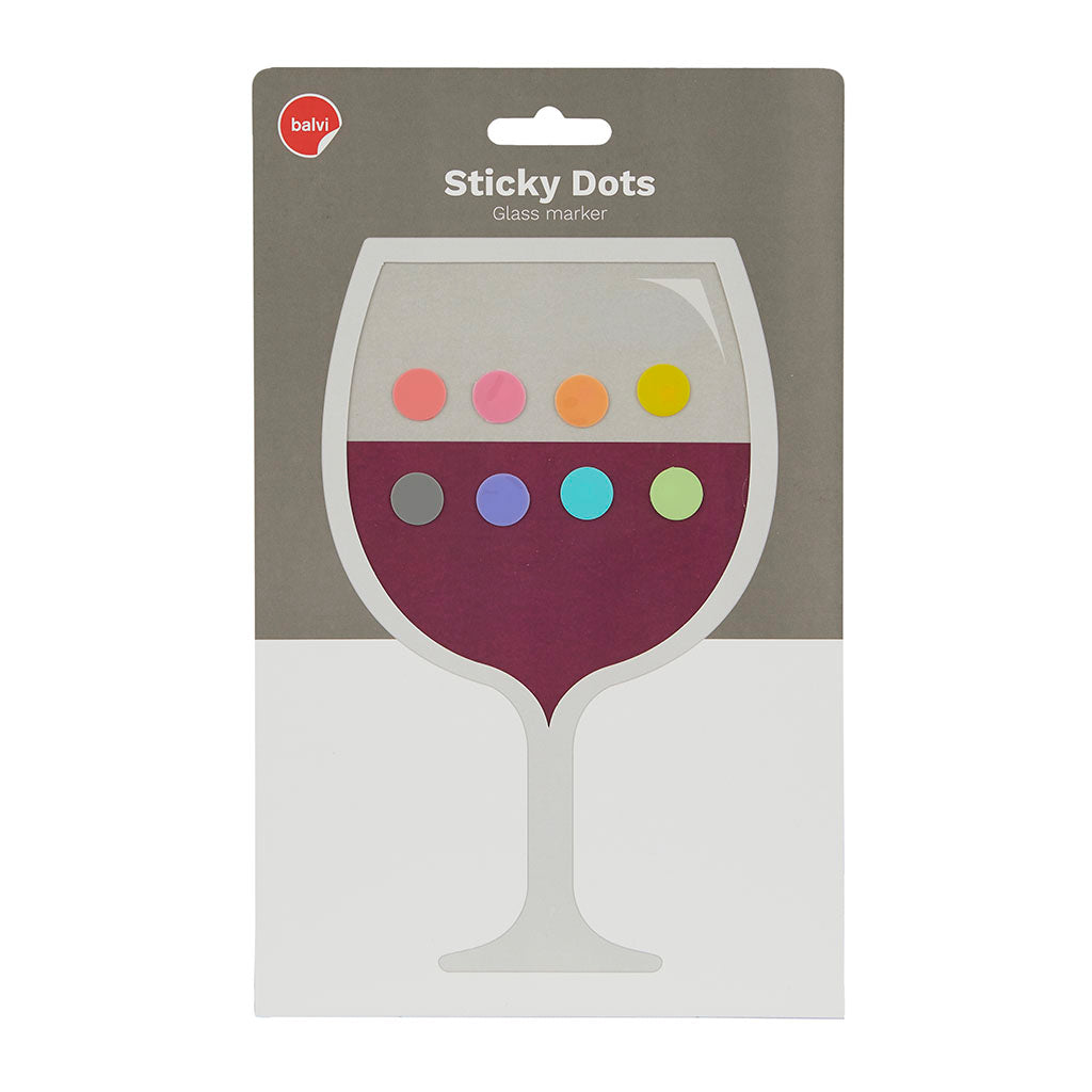 Sticky Dots Glass Marker