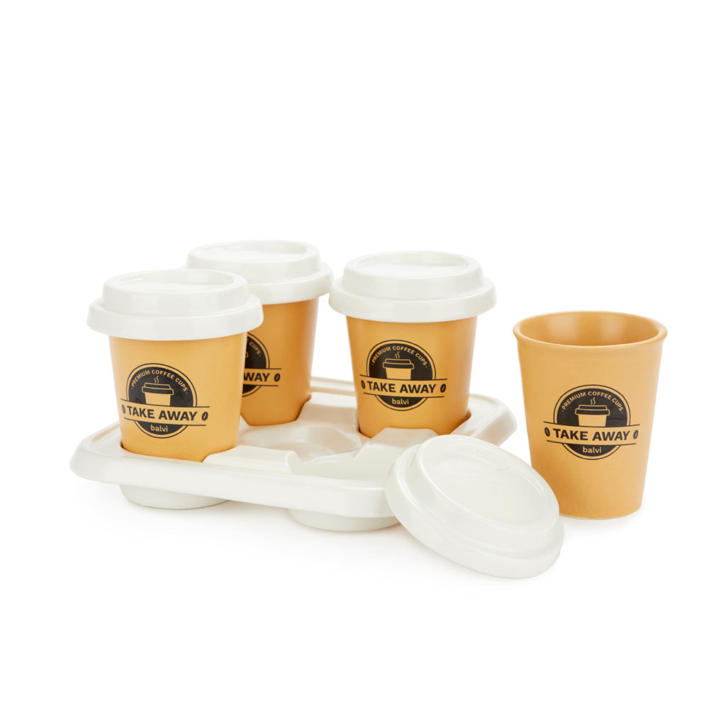 Take Away Coffee Cup Set