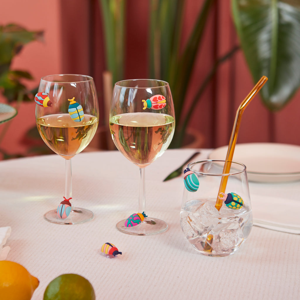 The Beetles Glass Markers