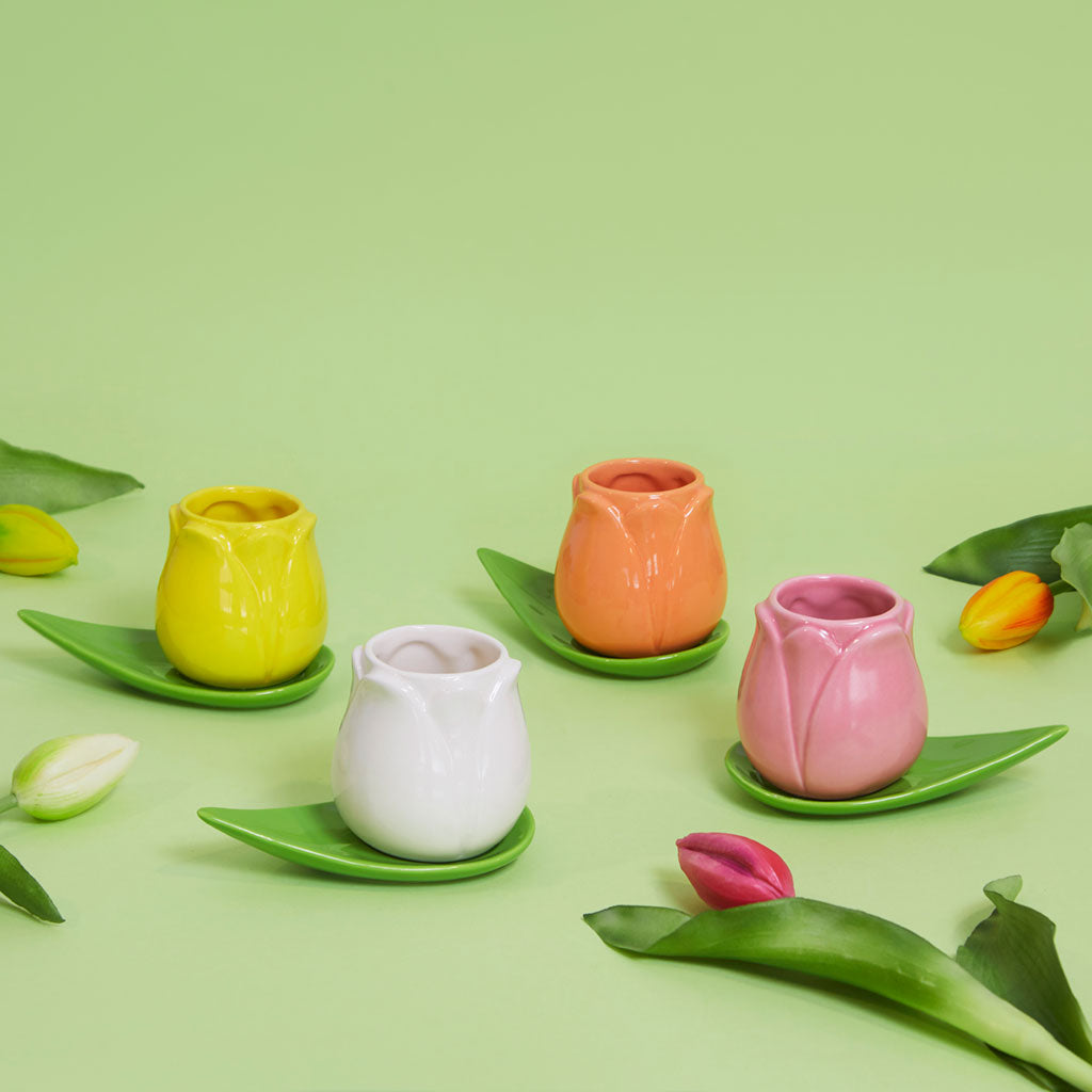 Tulip Coffee Cup Set