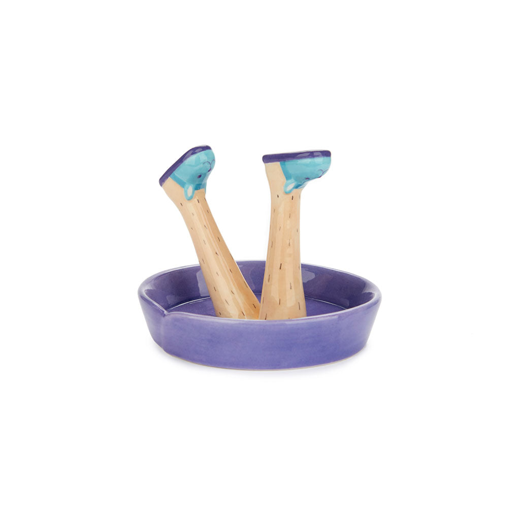 Happy Legs Weekend Ring Holder
