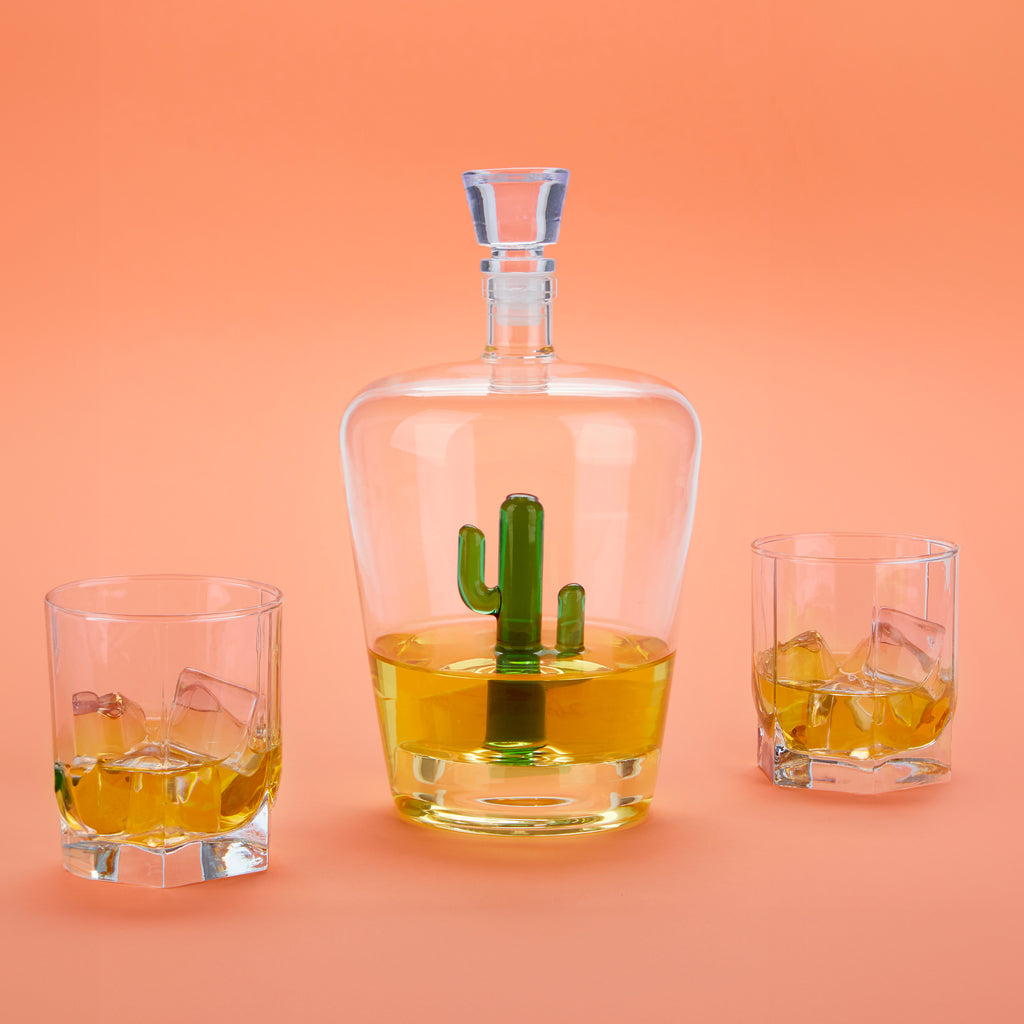 Cactus Liquor Decanter