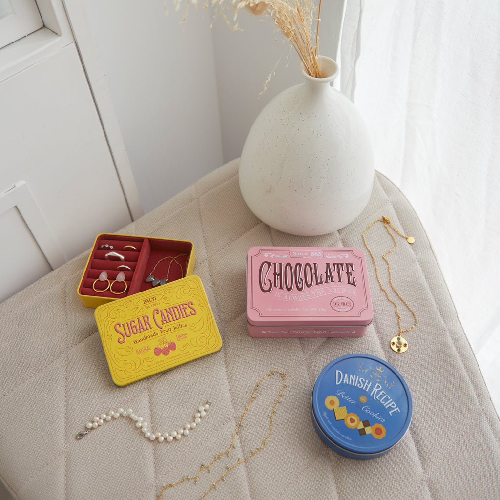 Danish Cookies Jewelry Box