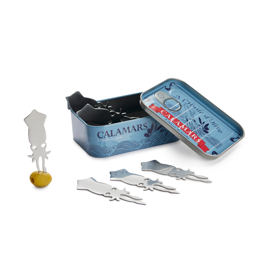 Conserverie Calamars Snack Forks
