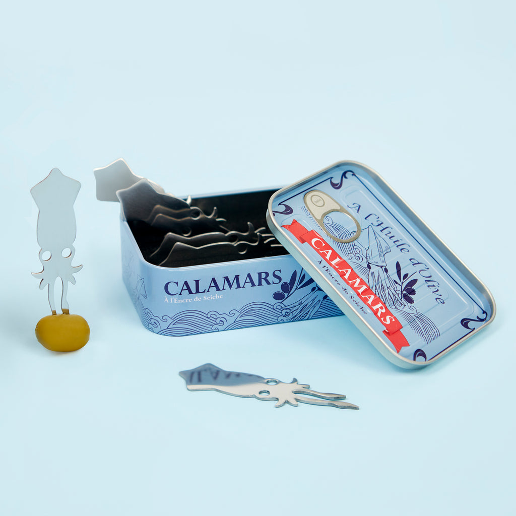 Conserverie Calamars Snack Forks