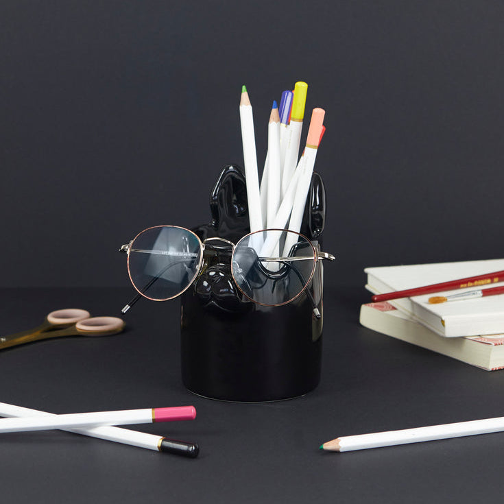 Nosy Buddy Dog Pencil Holder & Eyeglasses Holder