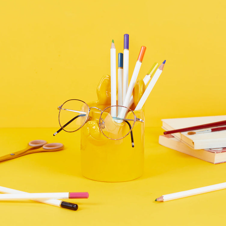 Nosy Buddy Dog Pencil Holder & Eyeglasses Holder