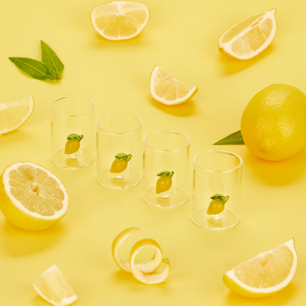 Lemon Shot Glasses Set