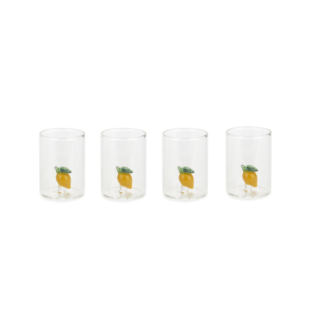 Lemon Shot Glasses Set