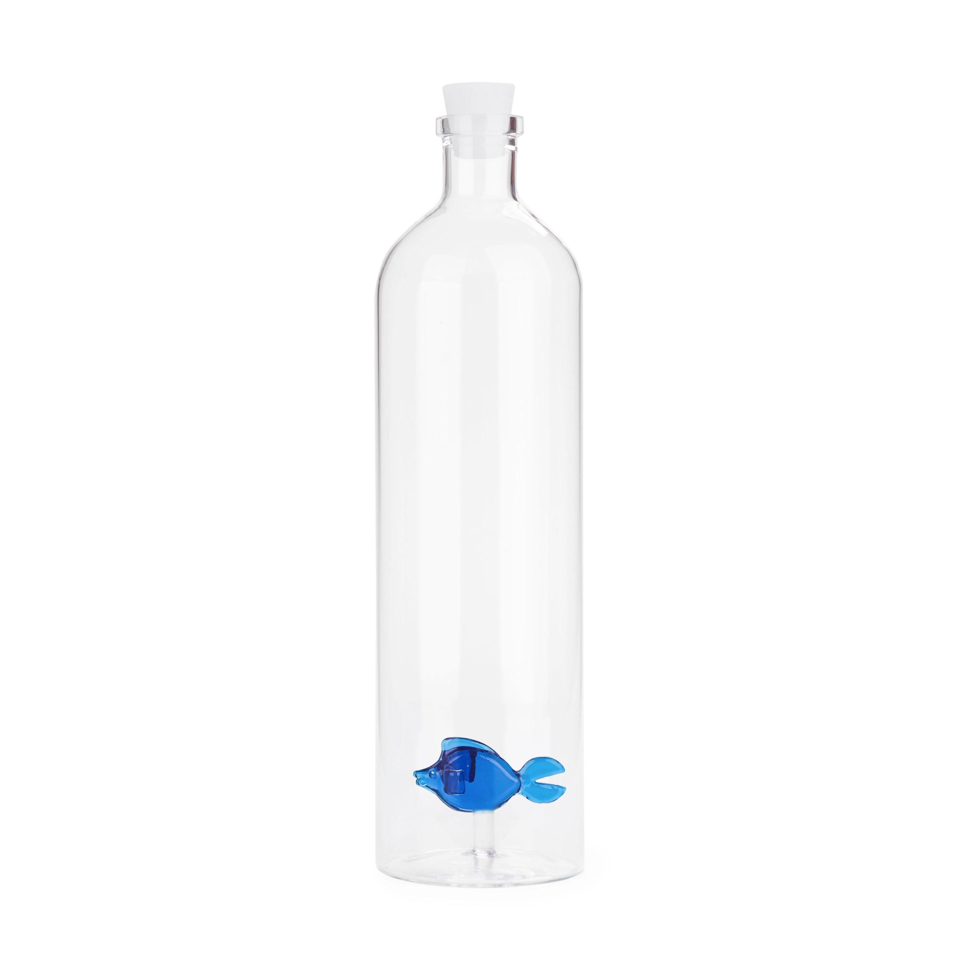 Atlantis Blue Fish Bottle