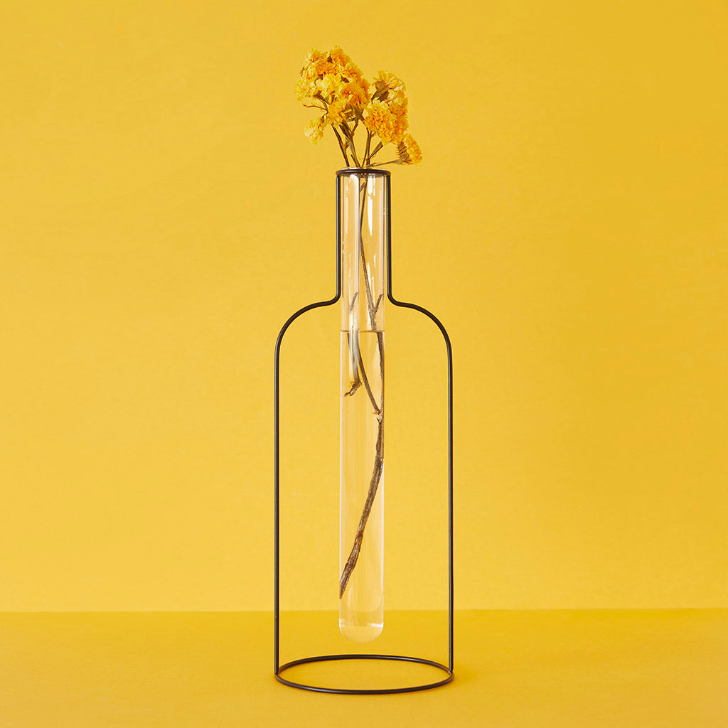 Bottle Silhouette Vase