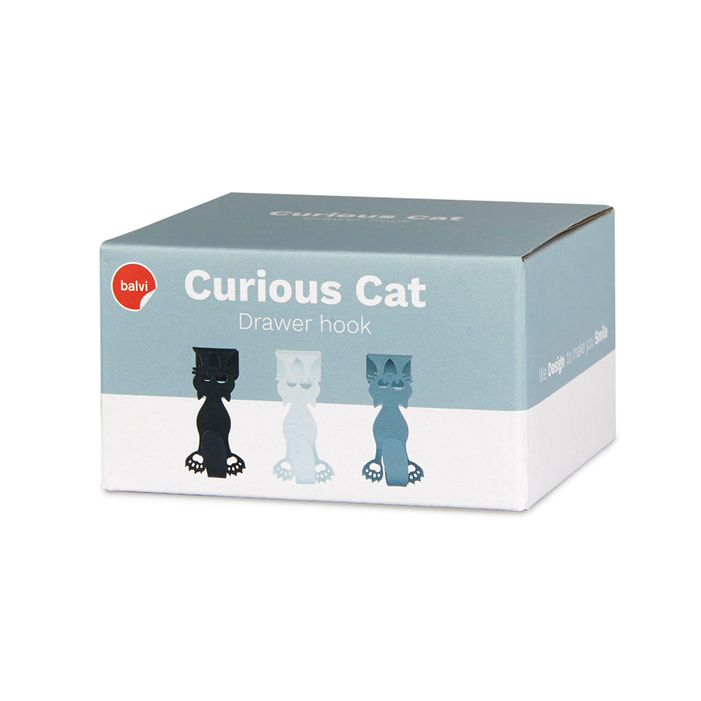 Curious Cat Drawer Hook