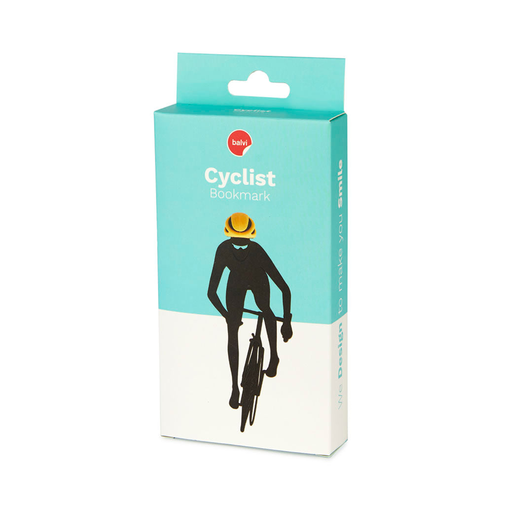 Cyclist Bookmark