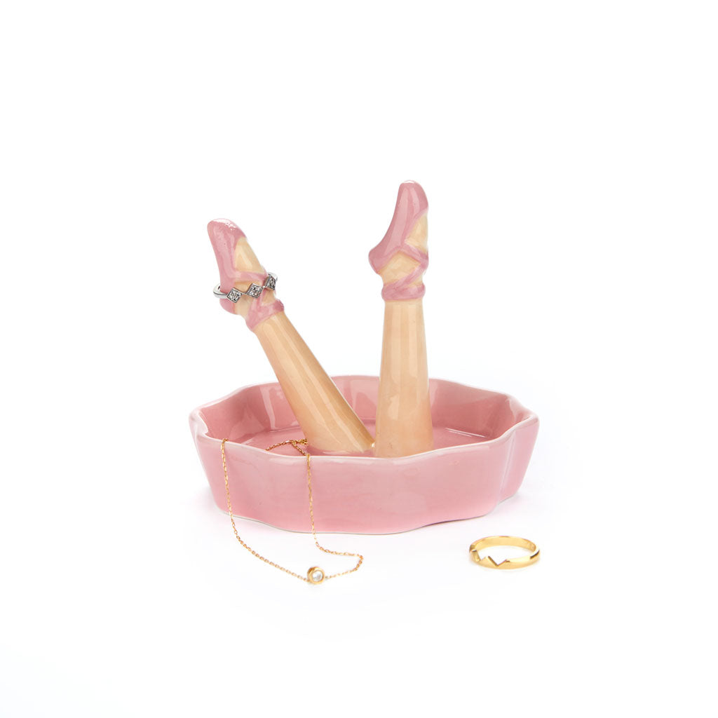 Happy Legs Dance Ring Holder
