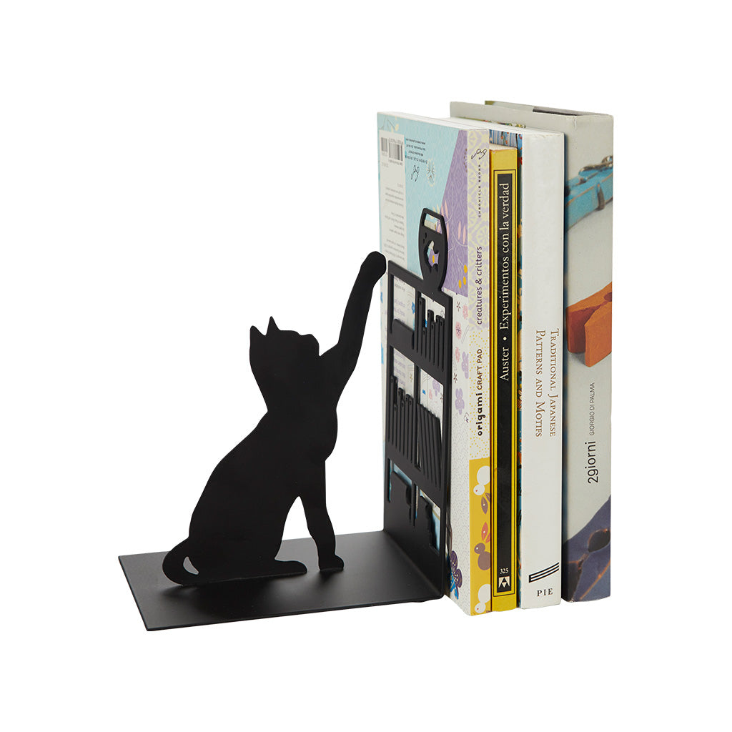 Fishing Cat Bookend
