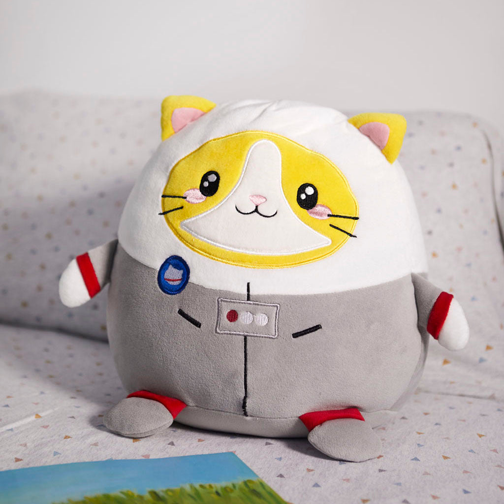 Fluffy Astrocat Kids' Cushion