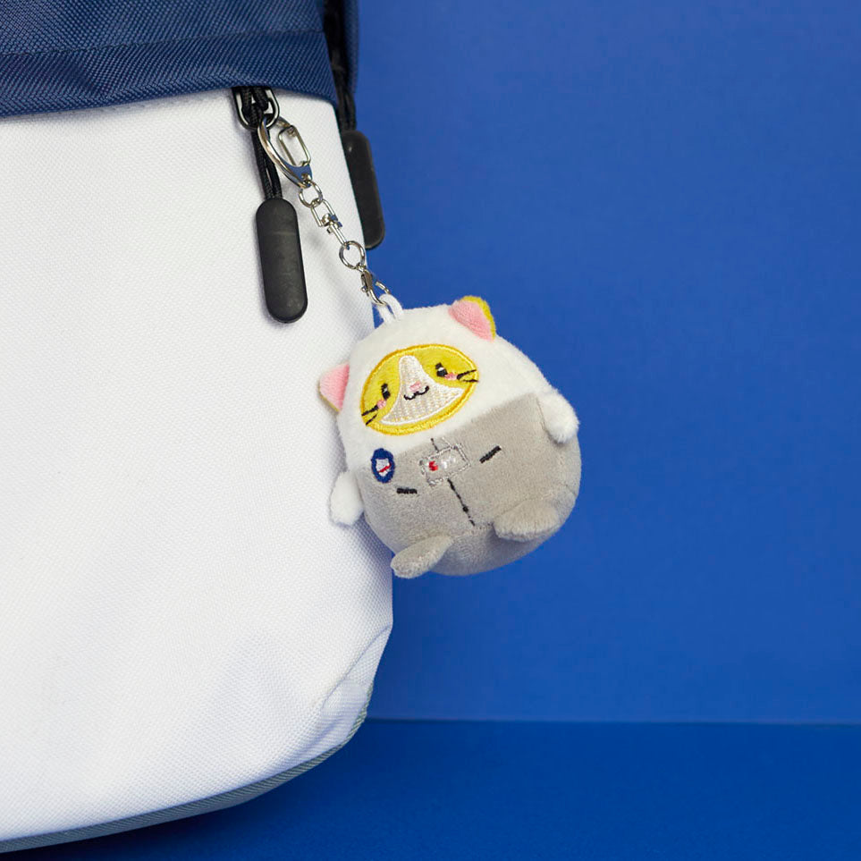 Fluffy Astrocat Keychain