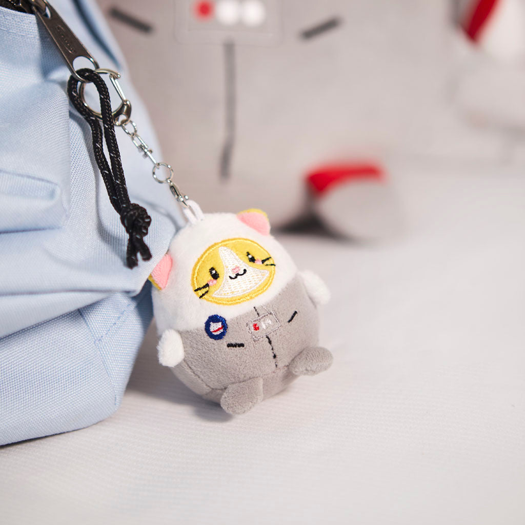 Fluffy Astrocat Keychain