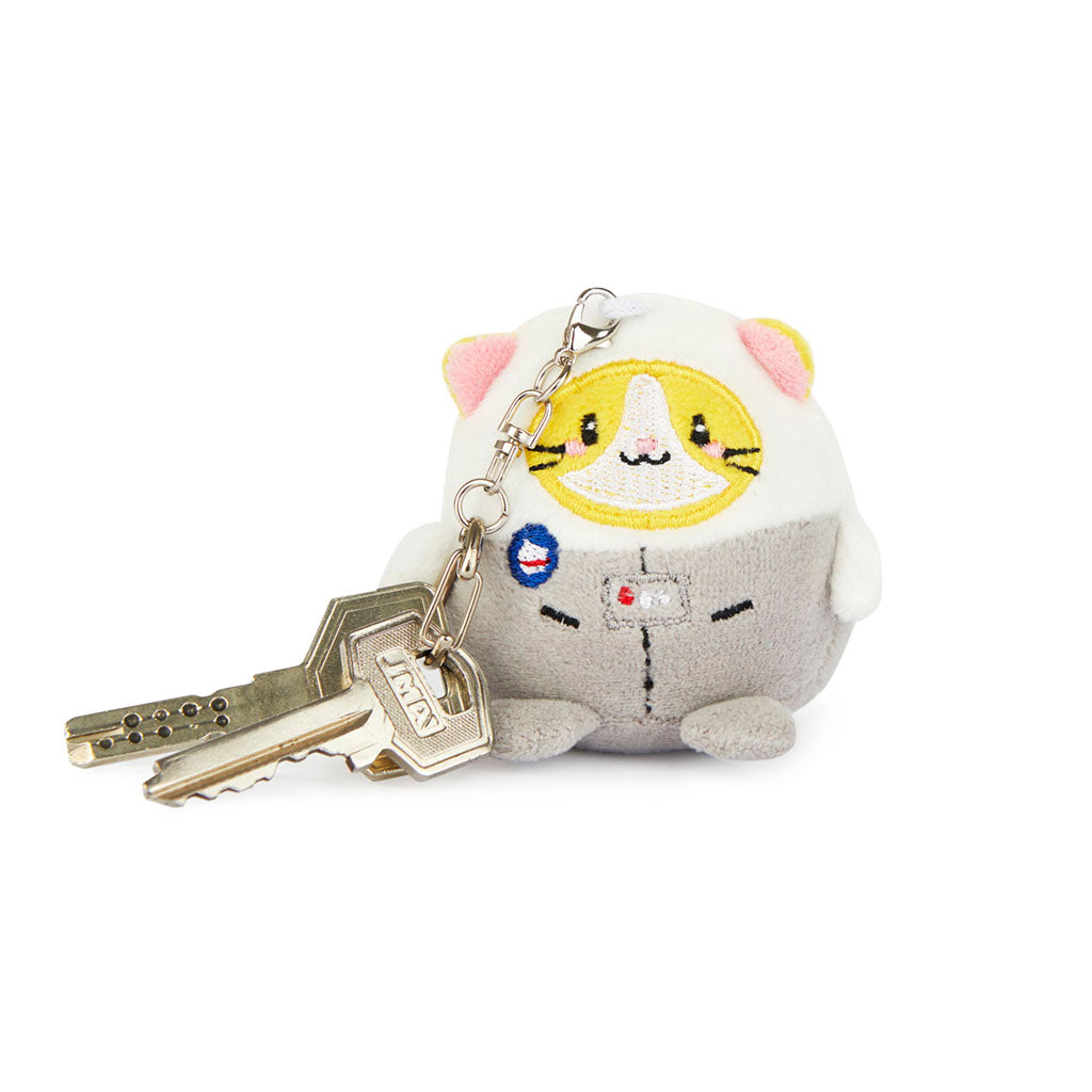 Fluffy Astrocat Keychain