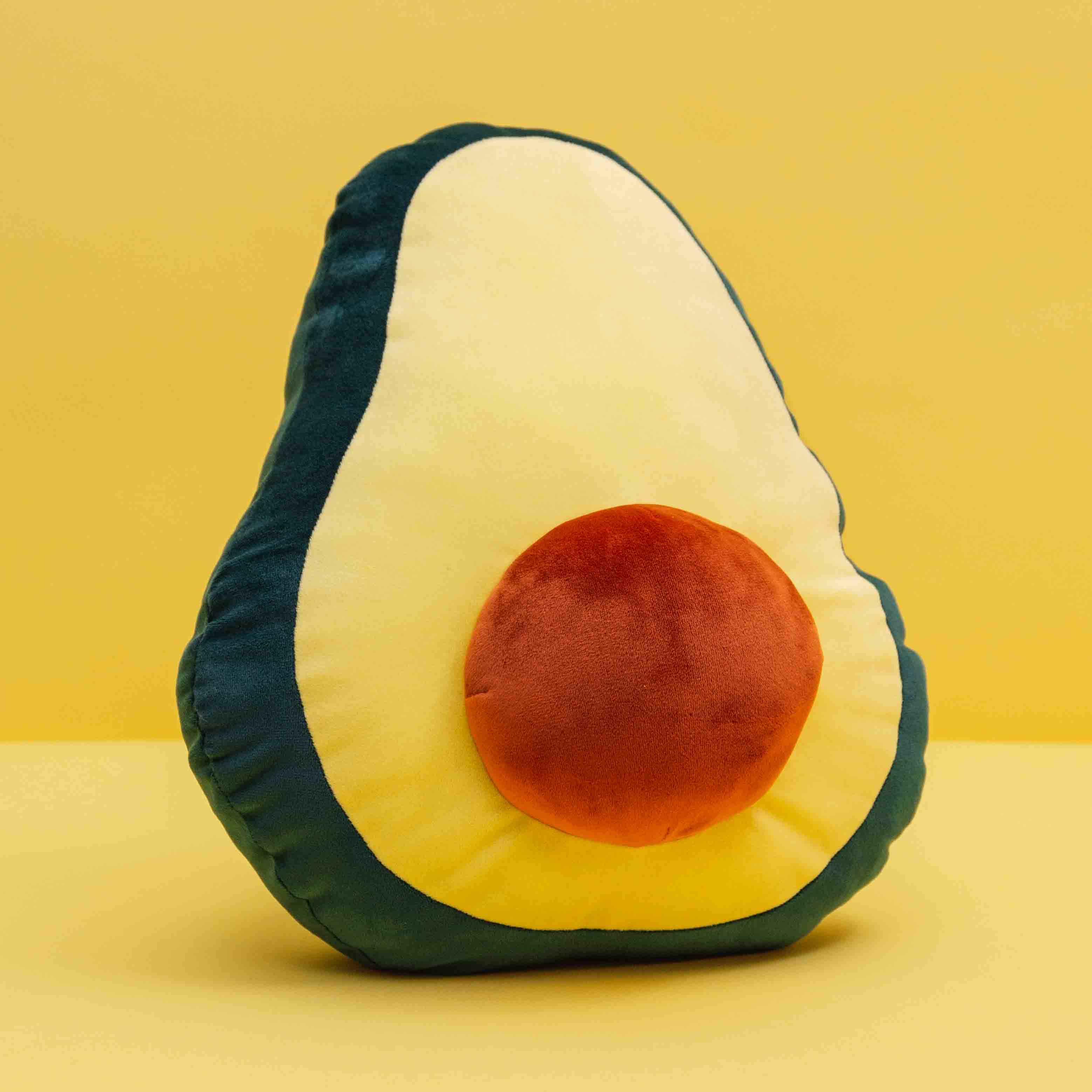 Fluffy Avocado Pip Cushion
