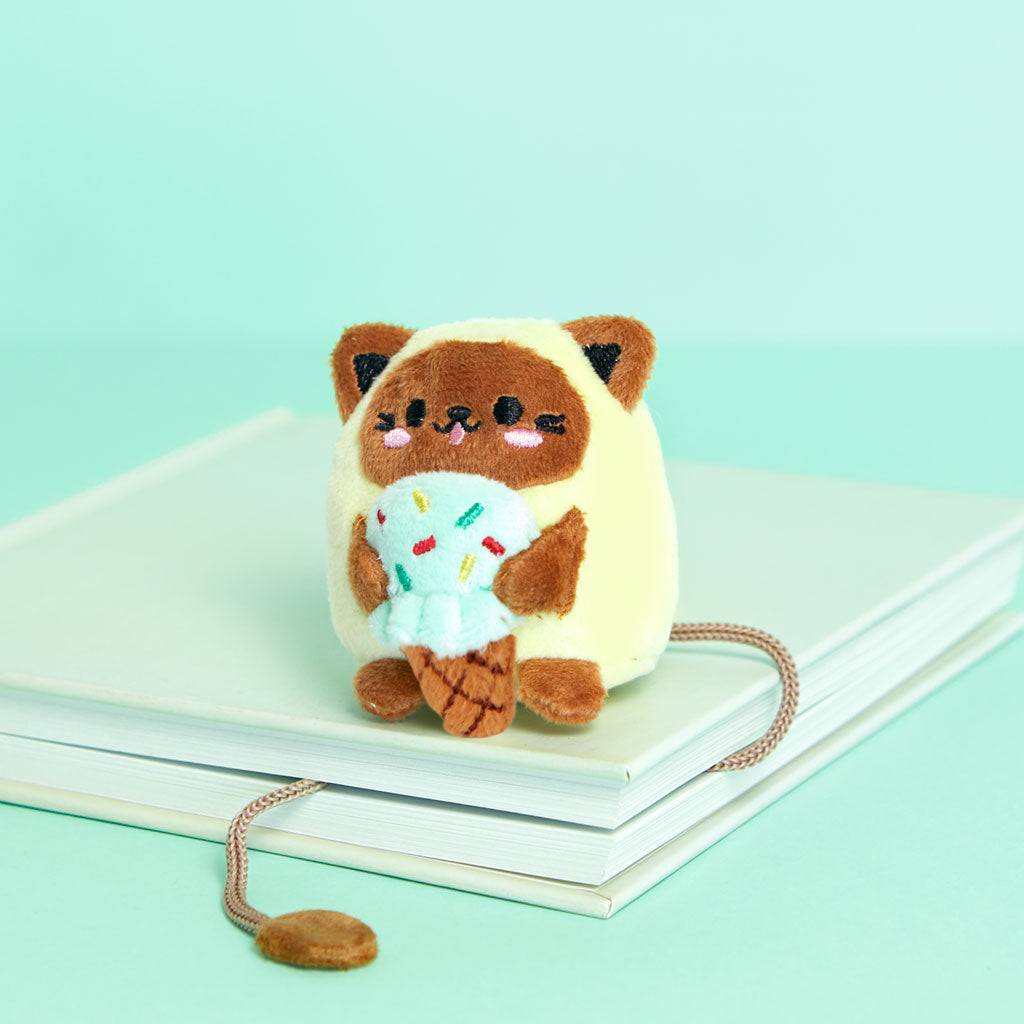 Fluffy Kawaii Minty Bookmark