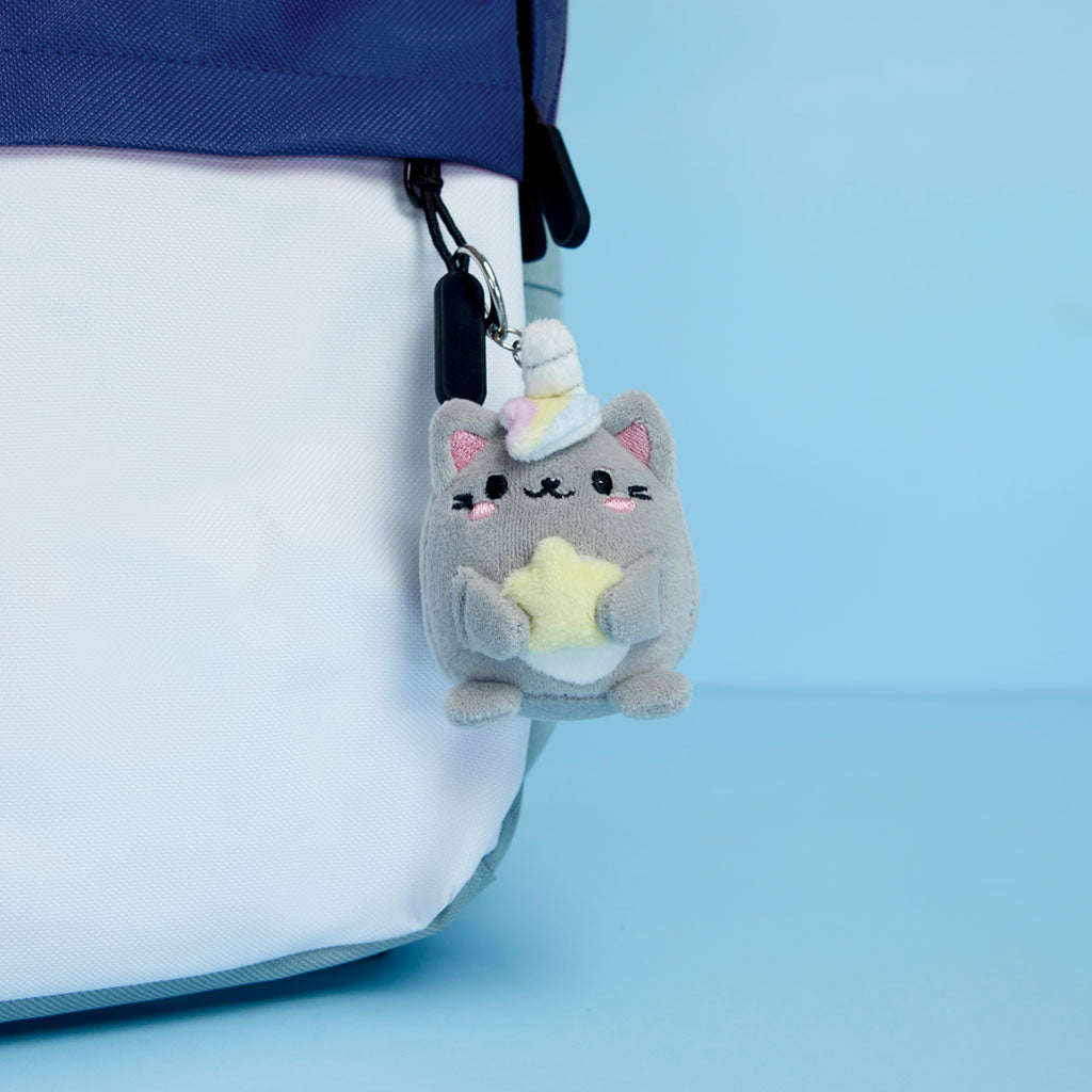 Fluffy Kawaii Starry Keychain