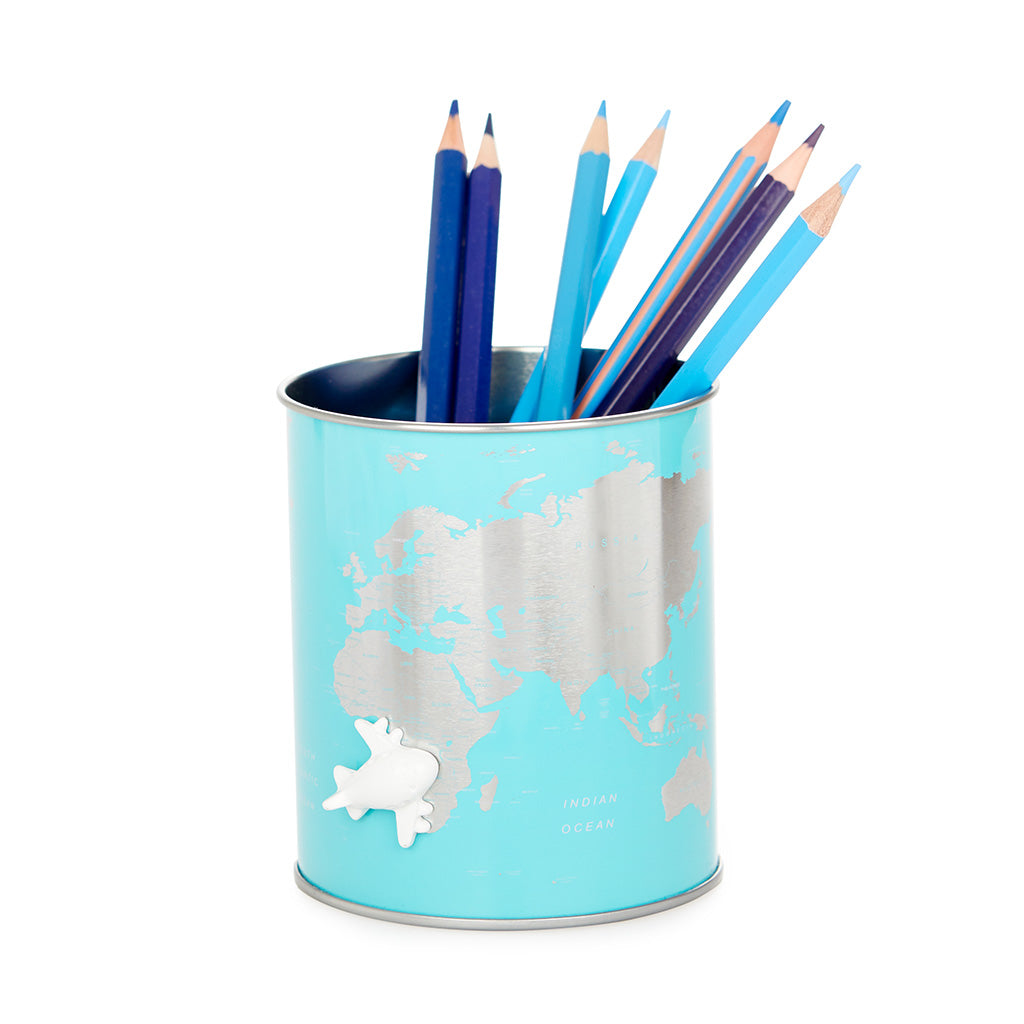 Globe Pencil Holder