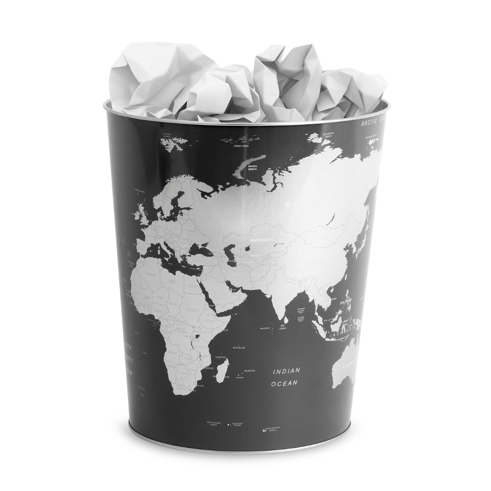 Globe Wastebasket