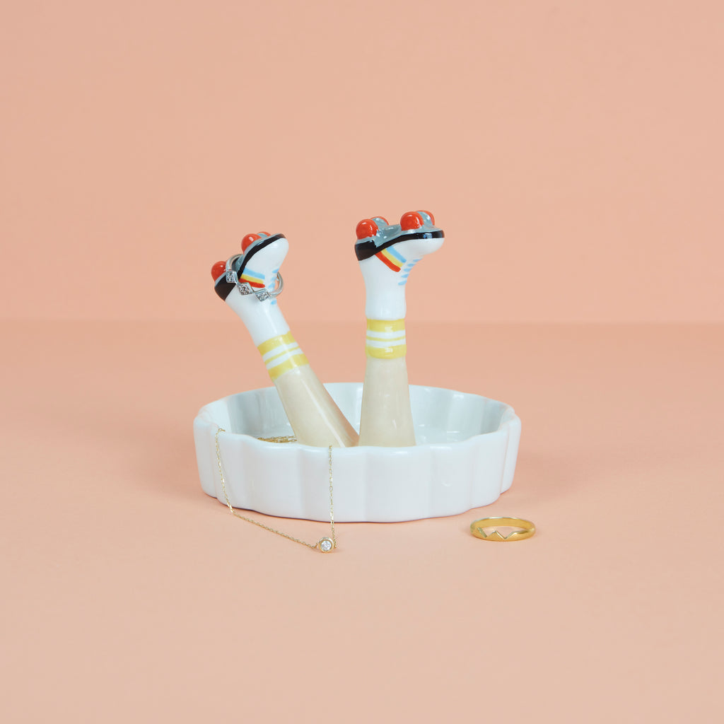 Happy Legs Retro Ring holder