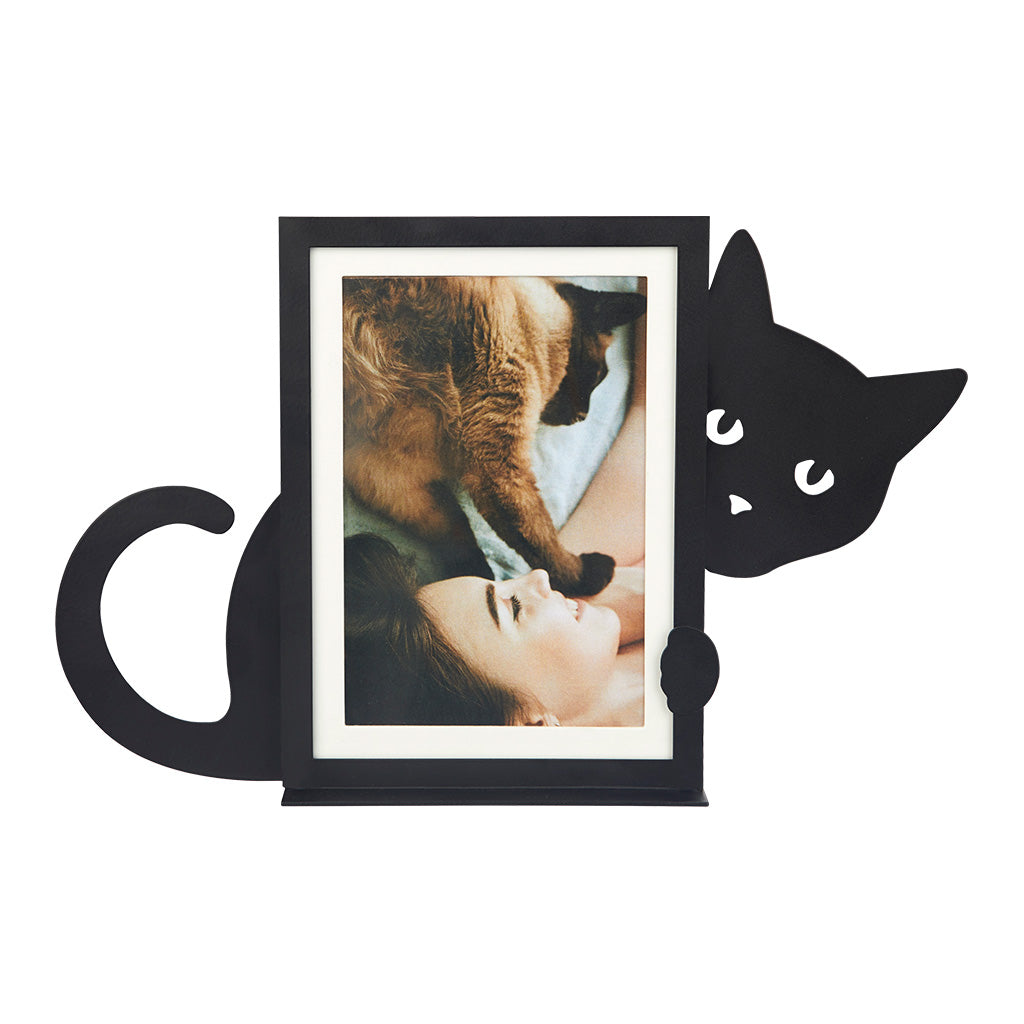 Hidden Cat Vertical Photo Frame