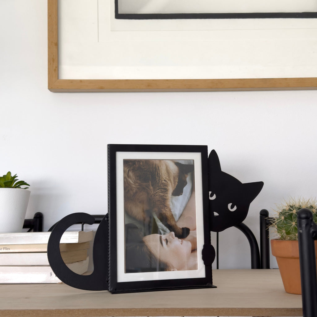 Hidden Cat Vertical Photo Frame