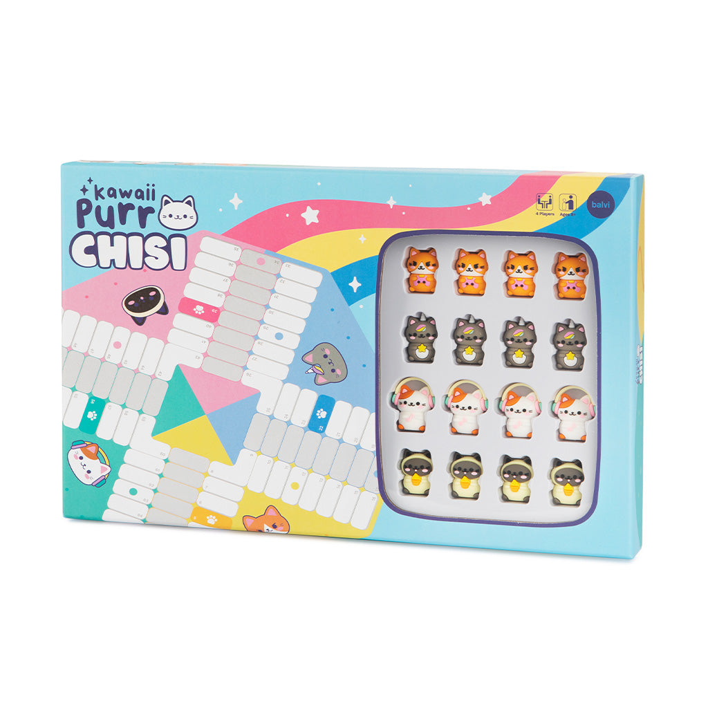 Kawaii Purrchisi Ludo Board Game