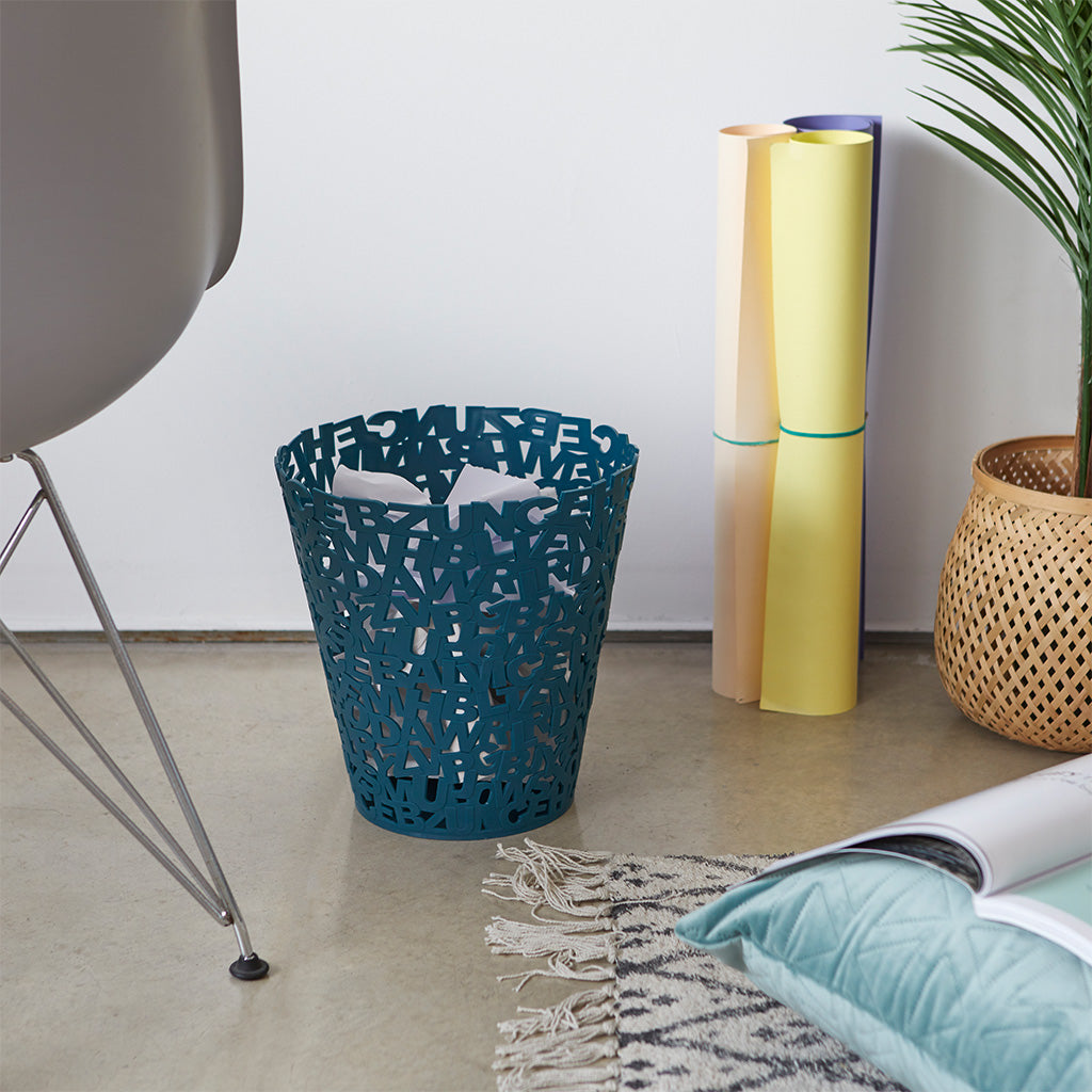 Letters Wastebasket